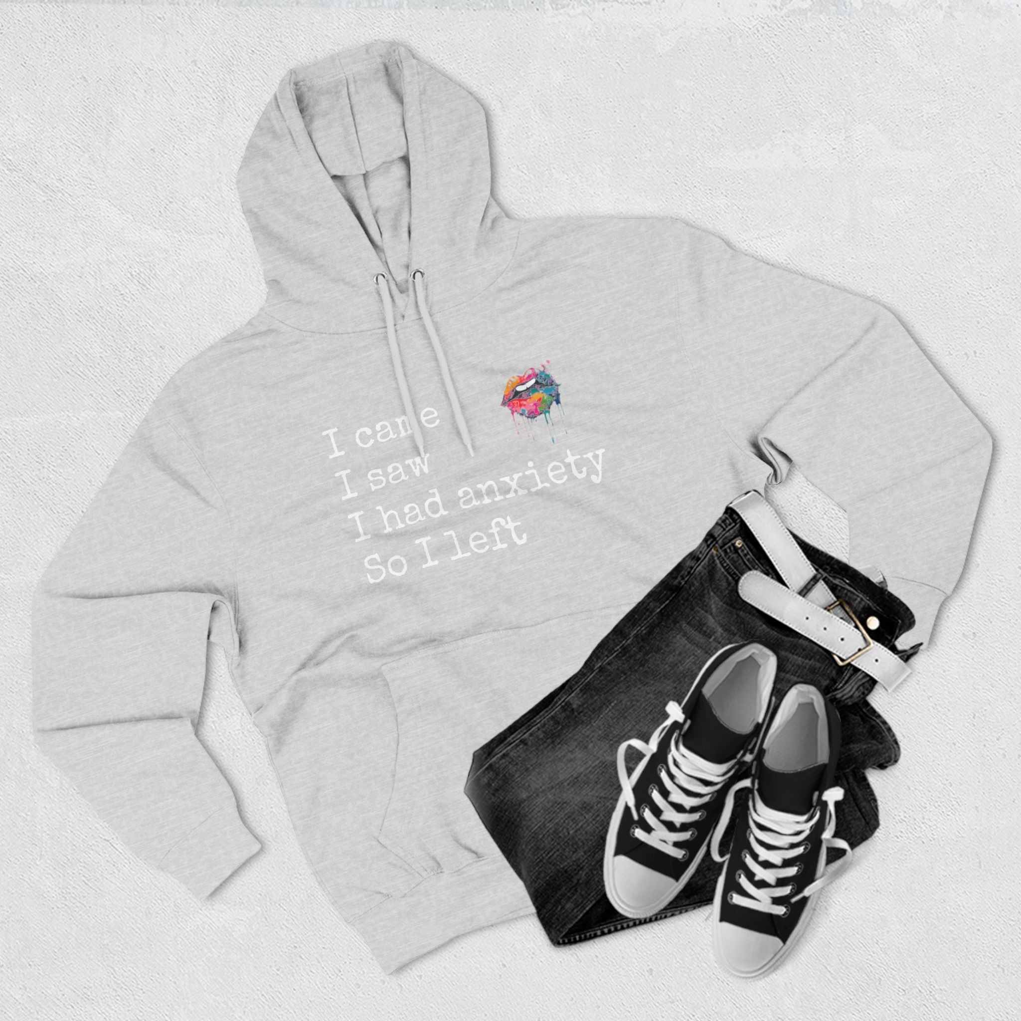 I Came. I Saw. I Had Anxiety. So I Left. Hooded Sweatshirt - Hot Wax ShopI Came. I Saw. I Had Anxiety. So I Left. Hooded SweatshirtHot Wax ShopHoodieI Came. I Saw. I Had Anxiety. So I Left. Hooded SweatshirtPrintify